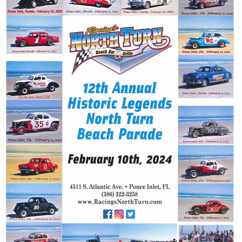 2024 Historic North Turn Legends Beach/Road Course Parade