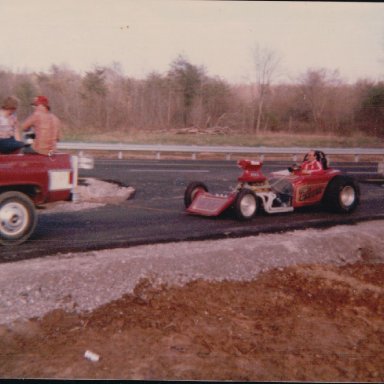 Altered Roadster at I-40 Dragway