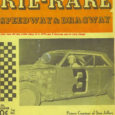 1970 Cover Kil-Kare Program