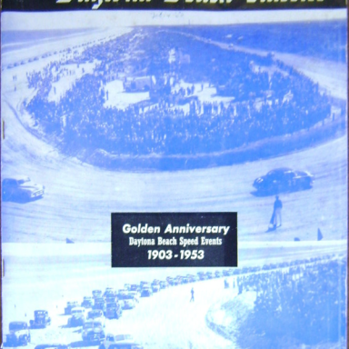 1953 Daytona Beach & Road Course Program