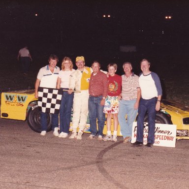 Victory Lane Photo Kil-Kare Speedway