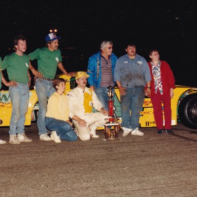 Feature Win (#121), Kil-Kare Speedway Dayton 100 Lap, Jun 5, 1987