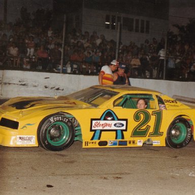 Before the Start of the Raymand Scherer Memorial 100 Lap, Jul 16, 1988