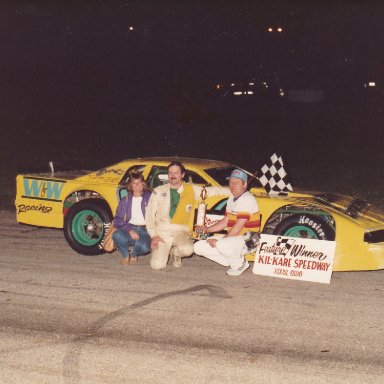 Feature Win (#158), Dayton 100 Lap, Kil-Kare Speedway, Jun 10, 1988