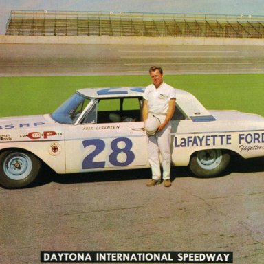 Fred Lorenzen/Holman-Moody 1962 Ford Galaxie