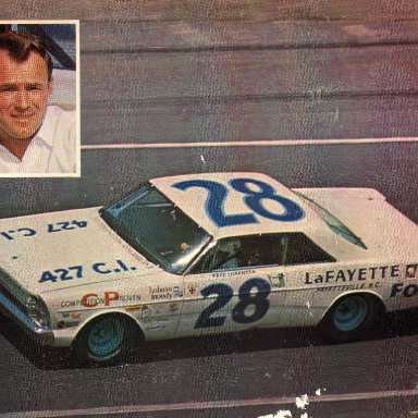 Fred Lorenzen/Holman-Moody 1966 Ford Galaxie