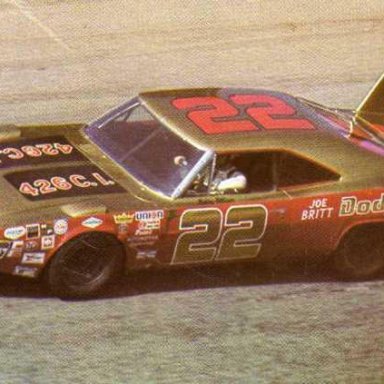 Bobby Allison/Mario Rossi 1969 Dodge Charger Daytona