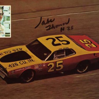 Jabe Thomas/Don Robertson 1973 Dodge Charger