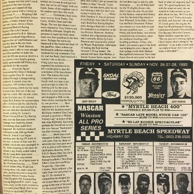 Late Model Digest -Page 27- Nov 3, 1993