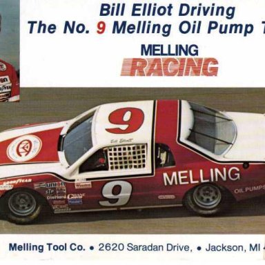 Bill Elliott/Harry Melling 1983 Ford Thunderbird