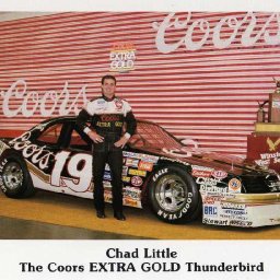 Chad Little.. Winnston Cup Series West 1987 Ford Thunderbird