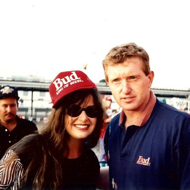 Stacie and Bill Elliott