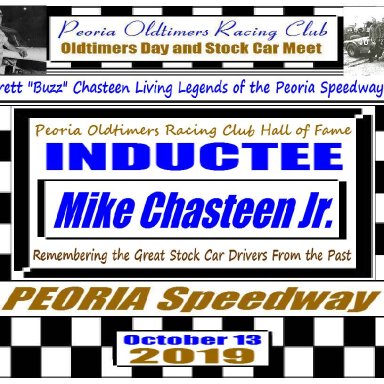 Everett Chasteen Inductee Mike Chasteen Jr