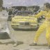 1981 Dale Earnhardt WRANGLES Bobby Allison