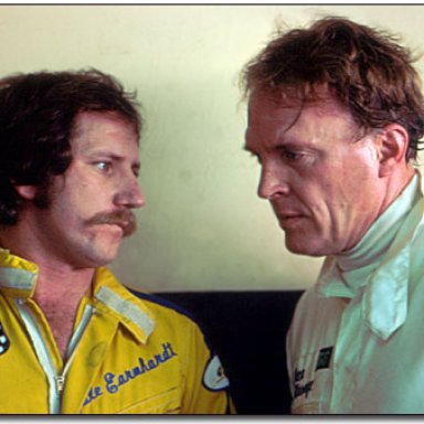 Dale Earnhardt & Dan Gurney 1980