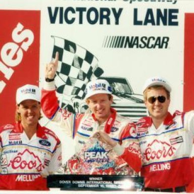 Bill Elliott triumphs at Dover 1990