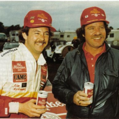 Tim Richmond and Raymond Beadle