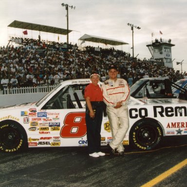 John Nemechek and his Mother