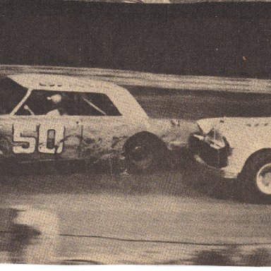 "little Bud Moore" and Ralph Earnhardt at Columbia speedway 1966