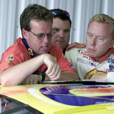 Ricky Craven and "The Steel I" Mike beam and crew