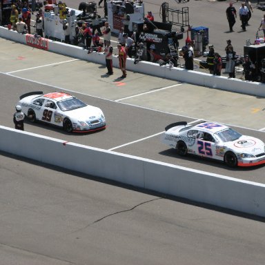 Logano and Stenhouse