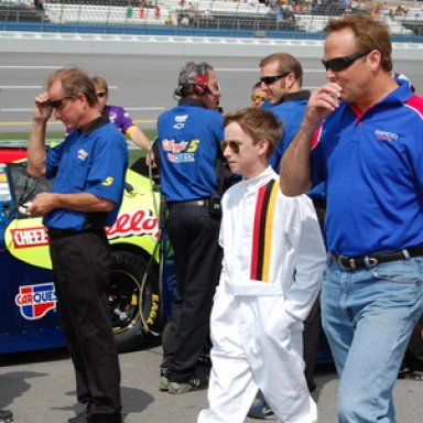 Warren "Wallace" and Mike at Talladega