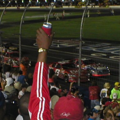 Dale Jr riding by