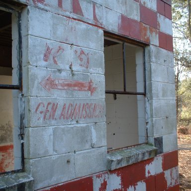 General Admission Signage/Columbia Speedway