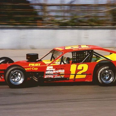 MIKE MCLAUGHLIN #12 1987 MODIFIED