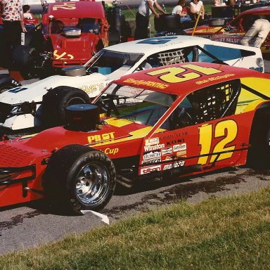 MIKE MCLAUGHLIN #12 1987 MODIFIED