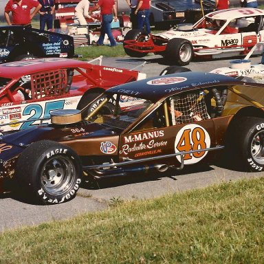 WAYNE EDWARDS #48 1987 MODIFIED