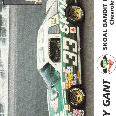1987 #33 Harry Gant