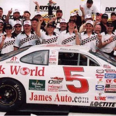 ARCA Daytona Victory 2002