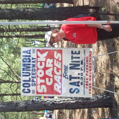 Devin @ The Cayce Museum Tent