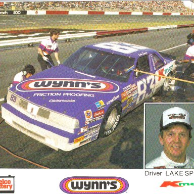 1988 #83 Lake Speed Wynn's