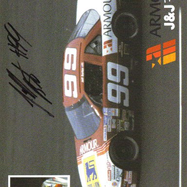 1991 #99 Jeff Burton Armour BGN