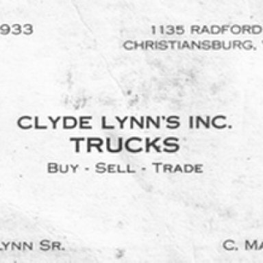 Clyde Lynn Trucks