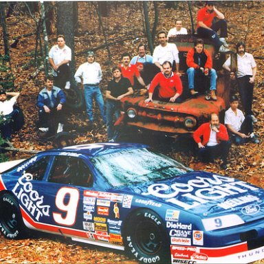 Bill Elliott coors light crew