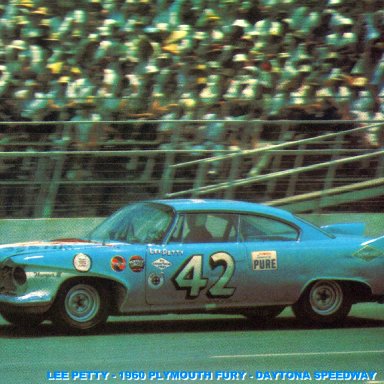 1960 Lee Petty Plymouth Fury