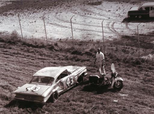 1961 Richard Petty Crash At Daytona - Gallery - Jim Wilmore