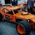 Richie Evans' restored Pinto Modified, shown at Pocono.