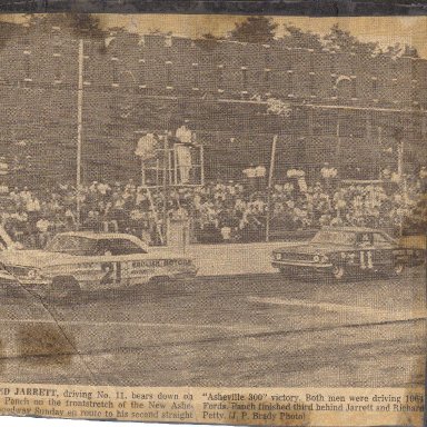 New Asheville Speedway 1964