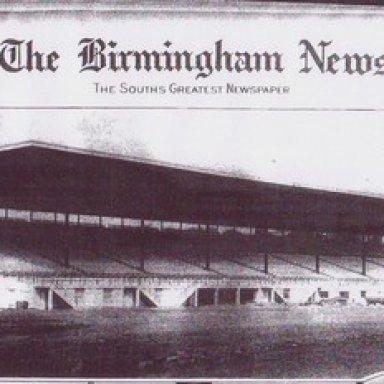 The grandstands at BIR were big news when they were first erected