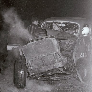 Dick May unconscious 1963 Crash