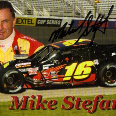 Mike Stefanik Winner Sept-27-2009 Modifieds Martinsville Va.