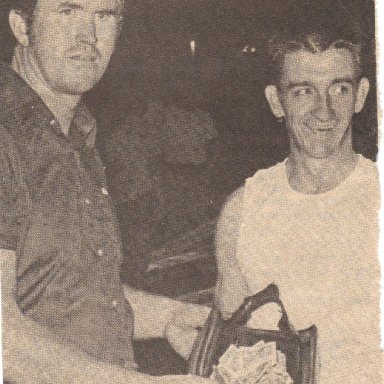 Benny Kerley and Junior Crouch Hickory 1972