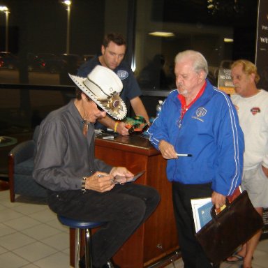 Richard Petty and Jim Seay