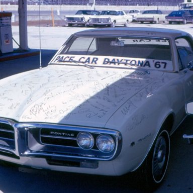 '67 Daytona Pace Car Autographed