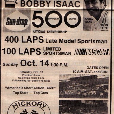 Bobby Isaac 500