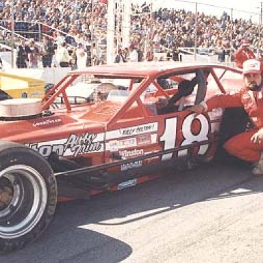 Billy Colton #18 at Lancaster 1987...